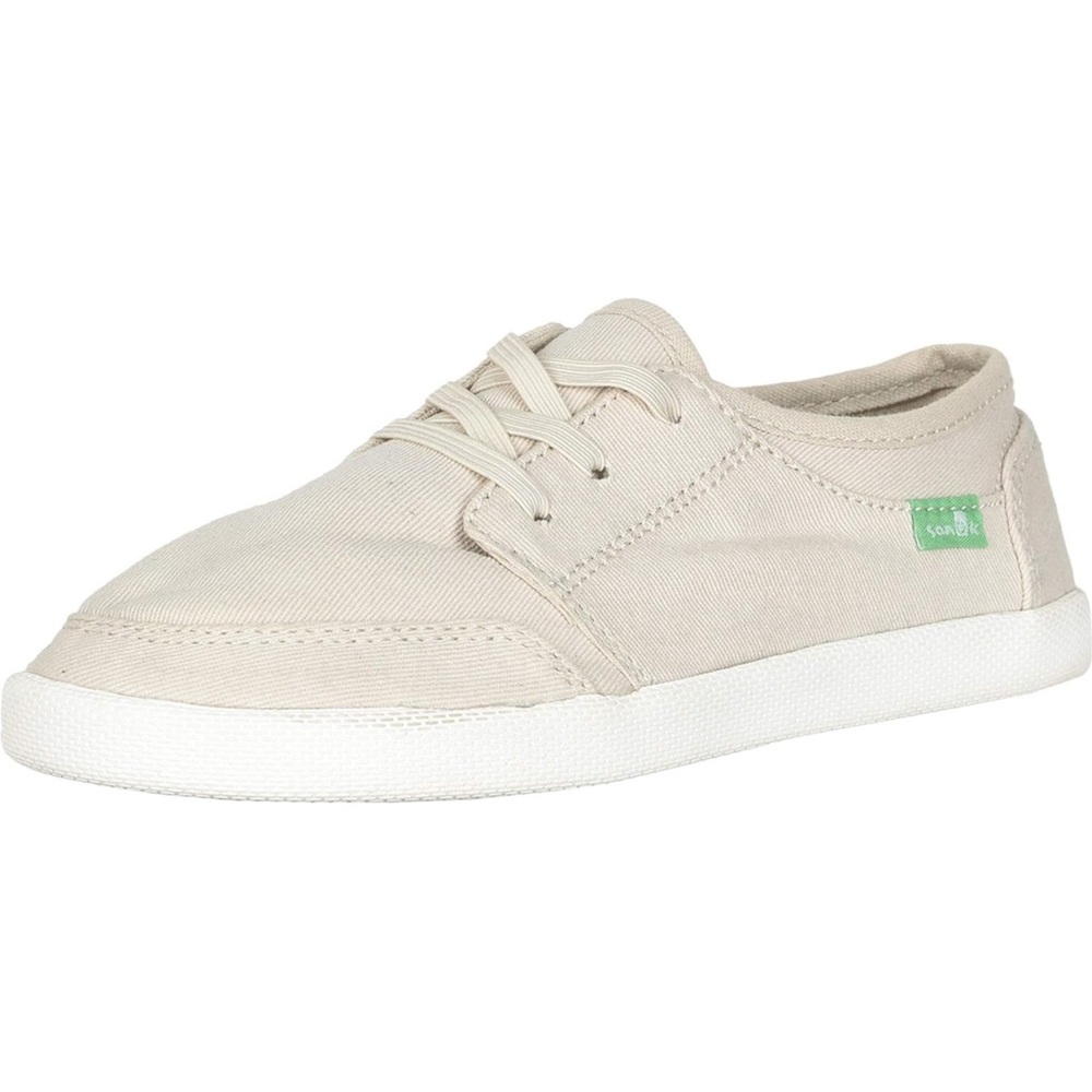 NWT 👀- SANUK lil Vagabond Lace Sneaker - Natural Girls 4 🩷